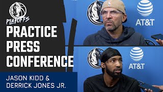 Jason Kidd, & Derrick Jones Jr. | Practice Press Conference | 05/14/24