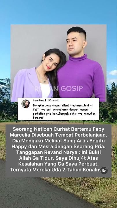 REVAND NARYA BERI PENDAPAT SOAL FEBY MARCELIA SEDANG JALAN DENGAN SEORANG PRIA#viralvideo#shorts