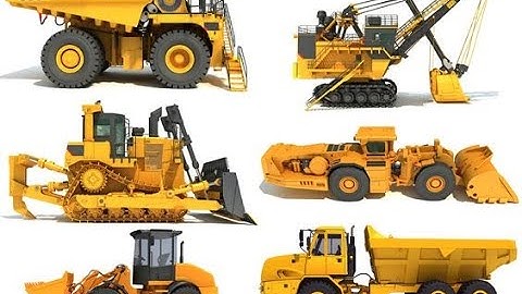HEMM (Heavy Earth Moving Machinery)|| all mine machinery ||  list of mine machinery(hemm)@minestudy