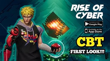 PART 1 CBT RISE OF CYBER GAMEPLAYWALKTHROUGH AVAILABLE IN ANDROID / IOS DEVICES