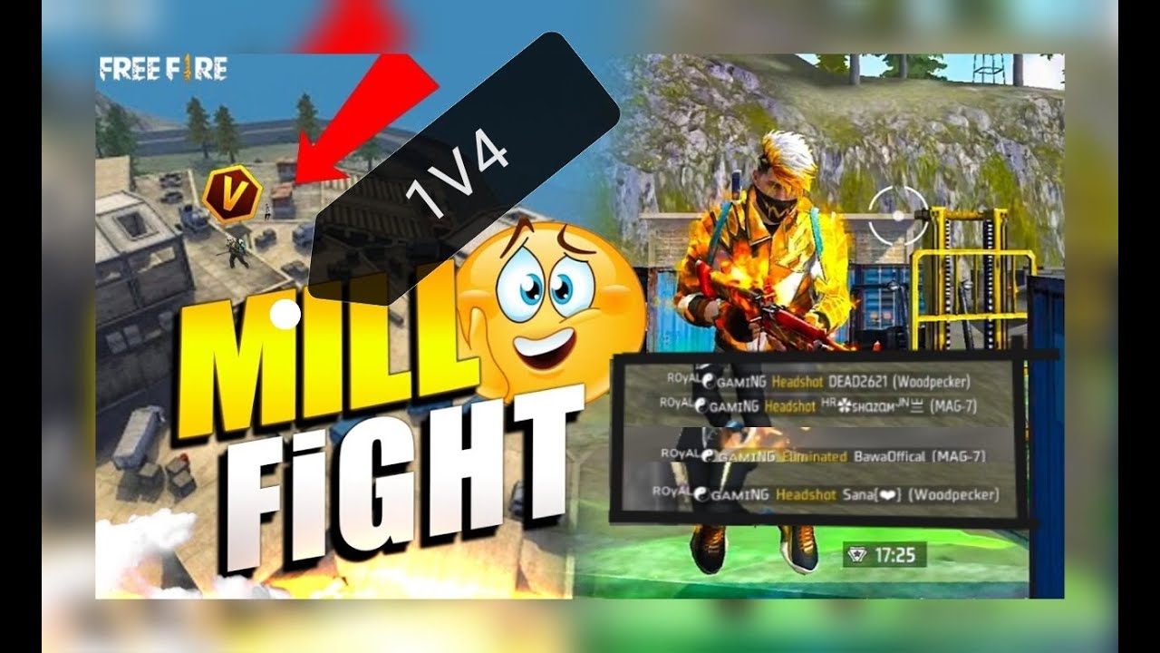 Mill fight 1v4 in grand master lobby
