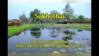 Peaceful Sukhothai 10 Minutes | UNESCO Heritage Temple Sounds screenshot 3