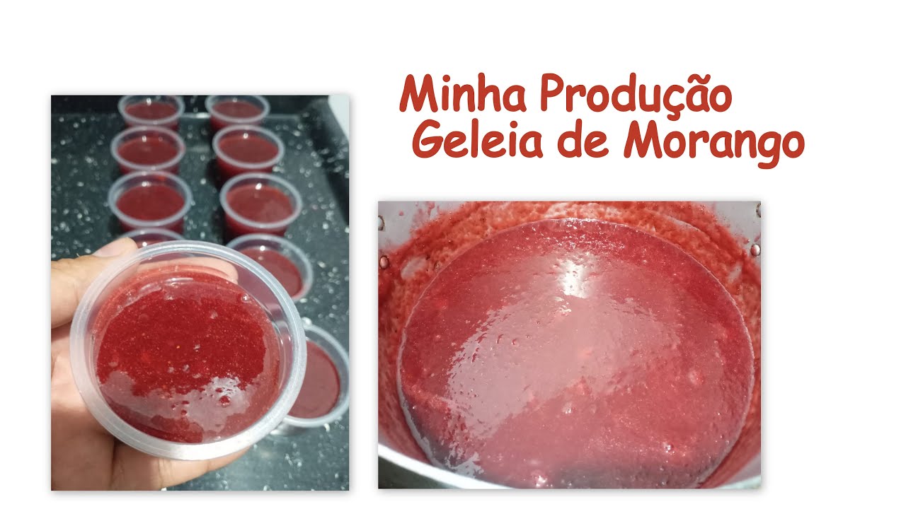 Como fazer geleia de morango !!! Receita completa!!!