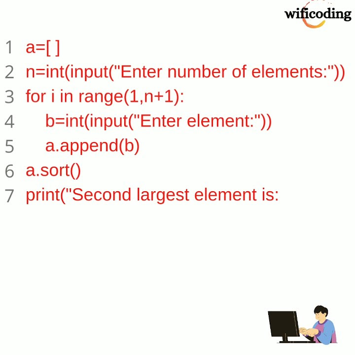 find second largest element from Array | find second largest number in ...