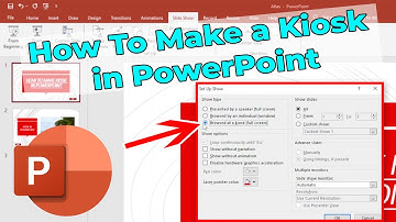 How To Make a Kiosk in PowerPoint