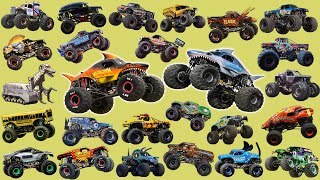 Monster Vehicles, Monster Jam Trucks, Monster Jam Truck Racing, Trucks and Vehicles