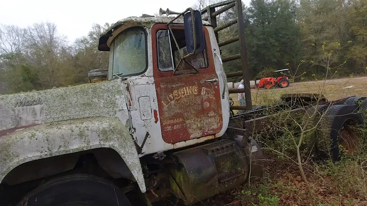 Will it START? 45 yr old MACK TRUCK is being diffi...