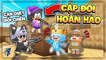 Mini World Nhưng Cặp Đôi Hoàn Hảo !!! Siro Và Noob Ruby Càng Quét Map Đối Chiến