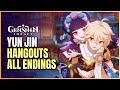 Yun Jin Hangout All Endings | Hangout Events: Series V | Genshin Impact Version 2.4
