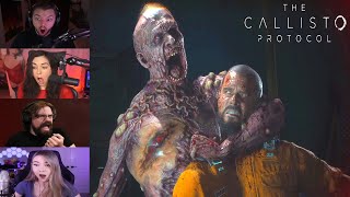 Gamers Reaction To The Callisto Protocol - Jumpscare Disturbing and Funny Moments