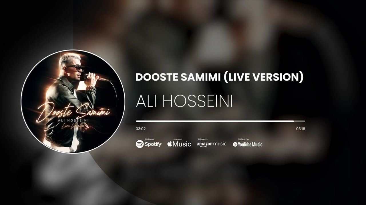 Watch Ali Hosseini - Dooste Samimi (Live Version) | لایو ورژن آهنگ دوست صمیمی از علی حسینی on YouTube Watch Ali Hosseini - Dooste Samimi (Live Version) | لایو ورژن آهنگ دوست صمیمی از علی حسینی on YouTube