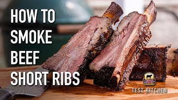 How to Smoke Beef Short Ribs