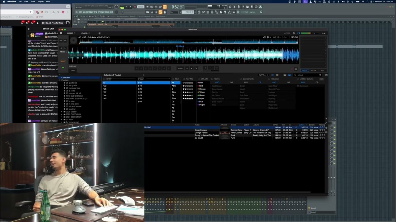 Julian Cross & Sven Fields - Crickets @ Afrojack Livestream 2025 (supported by CDW)