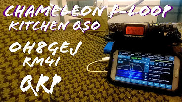 Chameleon F-Loop Kitchen  QSO QRP OH8GEJ -RM4I