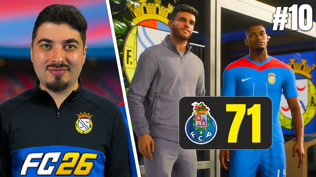 CONTRATEI UM EX-PORTISTA! TRANSFERÊNCIAS!! - MODO CARREIRA #10 | FC26