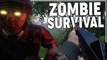 NOTZI ZOMBIES vs BRITISH PARAS | Post Scriptum Halloween Event (WW2 SQUAD) DOOM JEEP