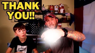 South African & Son Unbox Awesome Gifts From America Reaction