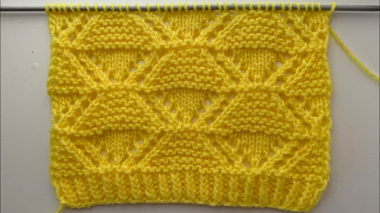 Beautiful Knitting Stitch Pattern For Ladies Sweater/Ladies Jacket ...