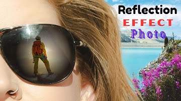Add Reflection In Sun Glasses Photo Masking Effect, CANVA Tutorial, Photo Design Step By Step Guides