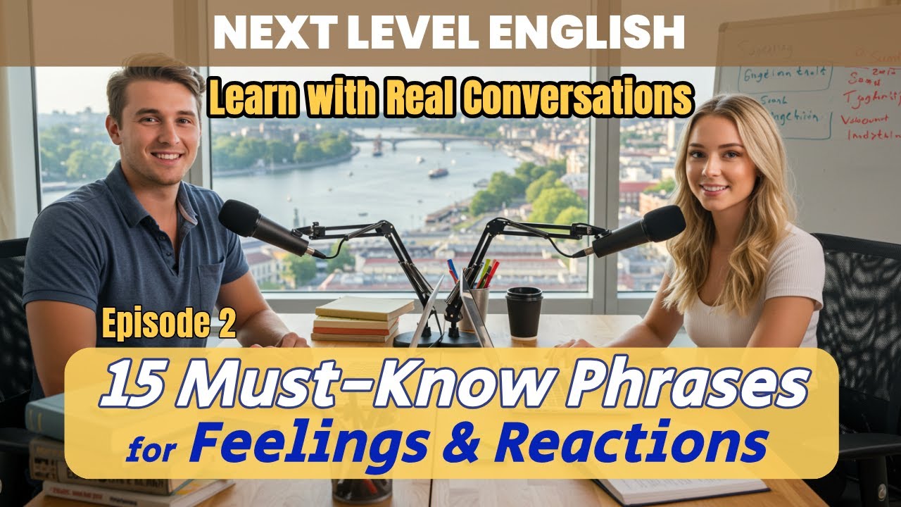 15 Essential English Phrases for Feelings & Reactions | Next Level ...