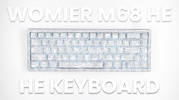 Womier M68 HE Gaming Magnetic Keyboard - Unboxing (ASMR), Teardown, Typing Test, Gaming Test