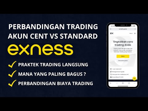 Perbandingan Akun Cent vs Standard di Exness | Perbedaan Lengkap & Tips Pilih yang Tepat!