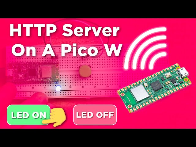 Controlling an LED using Raspberry Pi Pico W based Webserver