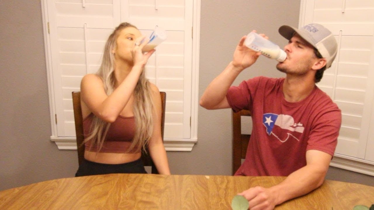 High Stake Baby Bottle Challenge!!!!  (MOMMA vs DADDY)