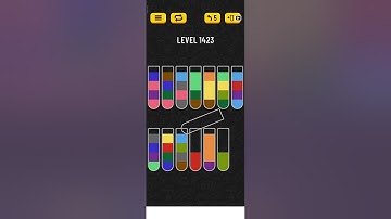 water sort puzzle - level 1423