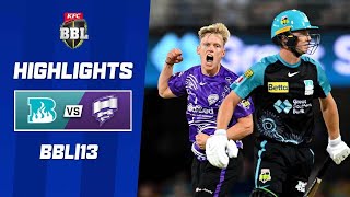 Brisbane Heat v Hobart Hurricanes | KFC BBL|13 screenshot 4