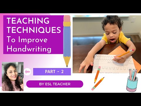 Video: Cara Meningkatkan Tulisan Tangan Anak Anda