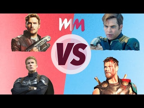 Chris Evans VS Chris Hemsworth VS Chris Pratt VS Chris Pine