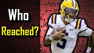 I made an algorithm to determine who reached the most in the 2024 NFL Draft