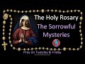 Pray the rosary  tuesday  friday the sorrowful mysteries of the holy rosary multilanguage cc