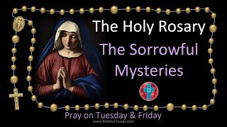 Pray the Rosary 💜 (Tuesday \& Friday) The Sorrowful Mysteries of the Holy Rosary [multi-language cc]