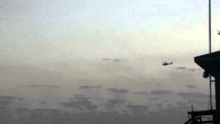 Download Lagu 4 IDF  apache helicopters over Tel Aviv beach, Israel. MP3
