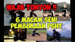 WAJIB TONTON!! 6 macam seni pembukaan PSHT ❤️