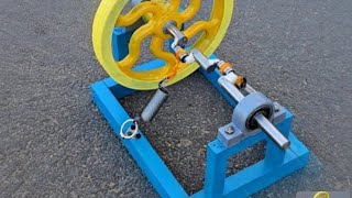 Free energy GENERATOR from Spring Mechanism