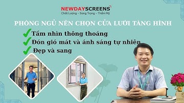 Lắp cửa lưới phòng ngủ mà sợ tối, xấu thì lắp ngay cửa lưới tàng hình này[Cửa lưới NewDay]0833983399