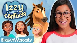 I'm Making a Cartoon! | SPIRIT RIDING FREE PRESENTS IZZY CREATES A CARTOON