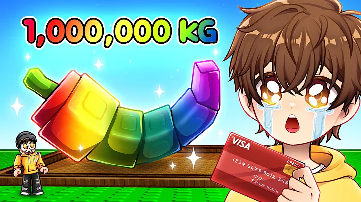 Spending *ALL* MY Robux in GROW A GARDEN...!