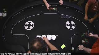 $1/$3 PLO with Fireman Scott! Cash Game