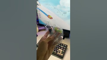 INKY75 Raven Black Unboxing.#keyboard #keebs #mechanicalkeyboard #customkeyboard #gamingkeyboard#pc