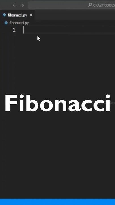 Fibonacci Series in Python|Crazy Codes|Python Tutorial #fibonacci # ...