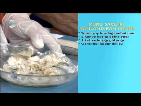 Kuru Saçları Canlandıran Maske
