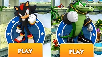 Sonic Dash - SHADOW VS VECTOR