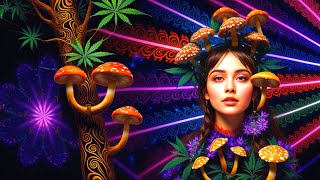 Nexxus 604 - Ultraviolet - Psychedelic trance mix • (4K AI animated music video)
