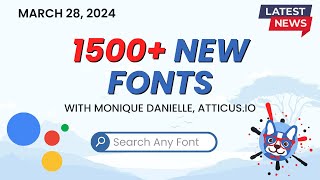 google fonts in atticus - how to use - march 28, 2024