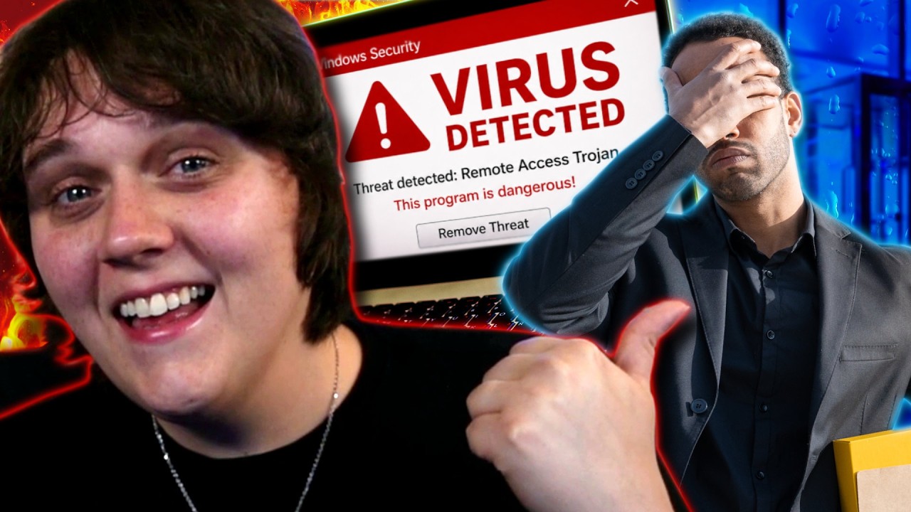 He Tried to Infect My PC… Then Got Fired!