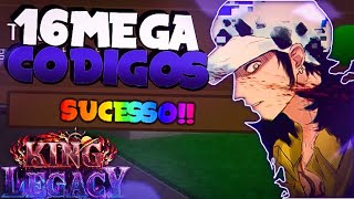 SAIU 14 MEGA CÓDIGOS *FUNCIONANDO* NO KING LEGACY  KING PIECE - (NOVO  UPDATE 4.7 JUNHO 2023) BRZ 